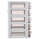 thumbnail image 3 of White Desk Organizer with Drawer Style Storage Case for Makeup and Cotton Swabs 7.5 x 4.2 x 5.3 inches, 3 of 5