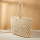 thumbnail image 5 of Mochila Bolsa Paja mujeres mochila moda tejido borla verano playa niñas mujeres mochilas escolares Sywqhk Para Estrenar, 5 of 8