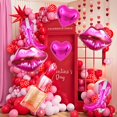 thumbnail image 4 of Set de 7 Globos Corabsar para San Valentín con Labial y Botas, 4 of 7
