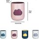 thumbnail image 2 of Vaso de plástico, 4 unidades, para cepillo de dientes, enjuague bucal, de viaje, con diseño de nubes (4 colores), 2 of 5