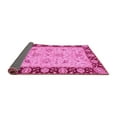thumbnail image 2 of Ahgly Company Indoor Rectangle Abstract Pink Modern Area Rugs, 8' x 10', 2 of 4