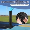 thumbnail image 3 of Square Basketball Pole Padding for Training, Heavy Duty Basketball Return Attachment, Waterproof Durable Protection Pad, 3 of 7