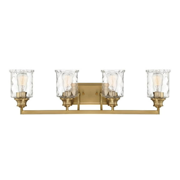 96304-BG-Designers Fountain-Drake - Four Light Bath Bar-Brushed Gold Finish