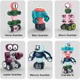 thumbnail image 2 of 35 Pcs Robots Magnétiques pour Enfants, Ensemble de Blocs Magnétiques avec Boîte de Rangement, Kit de Construction de Robots Empilables Jouet, 2 of 7