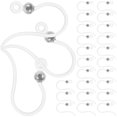 thumbnail image 3 of 50pcs Earring Hooks DIY Earring Parts Earbob Jewelry Making Accessories, 3 of 9