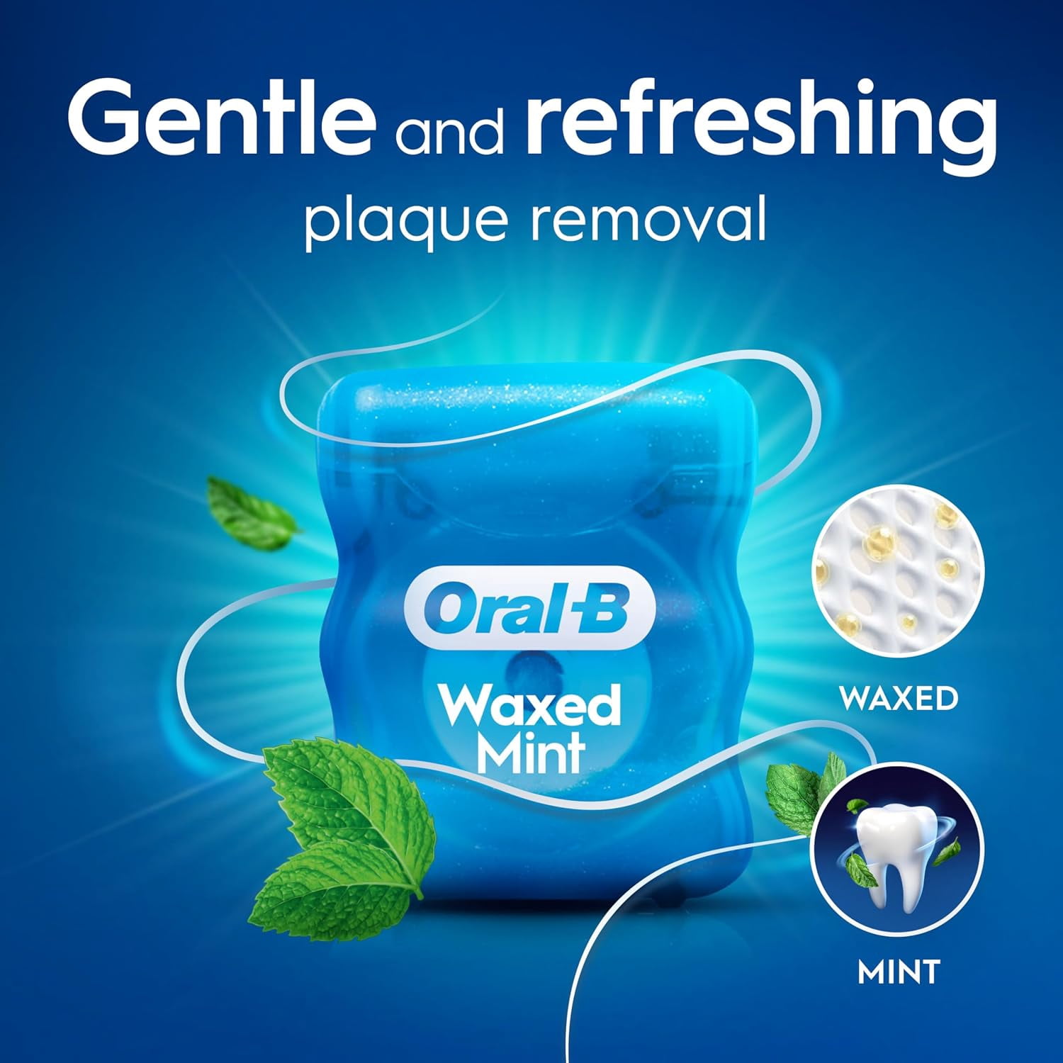純銀 94g Oral-B 54 Yards Floss Satin Mint (6 Pack) - Walmart.com