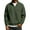 06# Army Green, variant on Mens Quarter Zip Pullover Sweaters Mock Neck Slim Fit Lightweight Pullover Waffle Knit Casual Sweater,Black 3XL