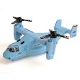 thumbnail image 5 of Alloy Diecast Osprey V22 Helicopter Light Pull Back Millity Transport Aircraft Machine Children's Collection Toy Aircraft Model, 5 of 5