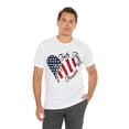 thumbnail image 5 of Red White Blue July 4th Women's T-Shirt Faith Family Freedom, 5 of 11