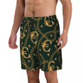 thumbnail image 3 of Bathing Suit Gold Chains Board Shorts Summer Beads Print Y2K Retro Beach Shorts Men's Design Quick Drying Swim Trunks, 3 of 5