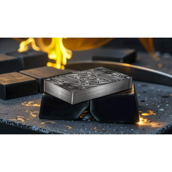 Damascus Gilded-Silver Playing Cards by Emilysleights52