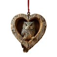 thumbnail image 1 of SIfdSeng Get it Fast Animal 2D Acrylic Hanging 8Cm Flat Animal Heart for Home & Garden, 1 of 5