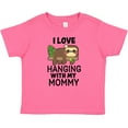 thumbnail image 3 of Inktastic I Love Hanging out with My Mommy with Sloth Boys or Girls Baby T-Shirt, 3 of 5