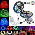 thumbnail image 4 of Tira LED de 5 m con control remoto, RGB regulable que cambia de color, ideal para dormitorio, cocina y habitación infantil (2 rollos, resistente al agua)., 4 of 4