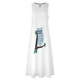 thumbnail image 3 of Mamma Mia 2- Owl Dress Long Dress long sleeve dress beach outfits for women, 3 of 6