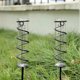 thumbnail image 4 of 12cm Glass Rain Gauge Spiral Rain Gauge Metal Frame Glass Rain Gauge Measuring Cup Iron Findings Glass Tube Rain Gauge Decor for Garden Lawn Backyard, 4 of 4