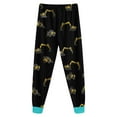 thumbnail image 7 of Hessimy Toddler Boys Girls Spring Summer 2Pcs Long Sleeve Sweatshirt Tops Pants Warm Casual Sweatsuit, Warm Casual Sweat(Black,5-6 Years), 7 of 7