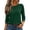 Dark Green, variant on Women's Plus Size Milk Silk Base Layer Tops, Loose Fit Round Neck Winter Thermal Shirts, Soft Comfortable Casual Blouse for Everyday Wear, Fall Home Office Streetwear, Purple L