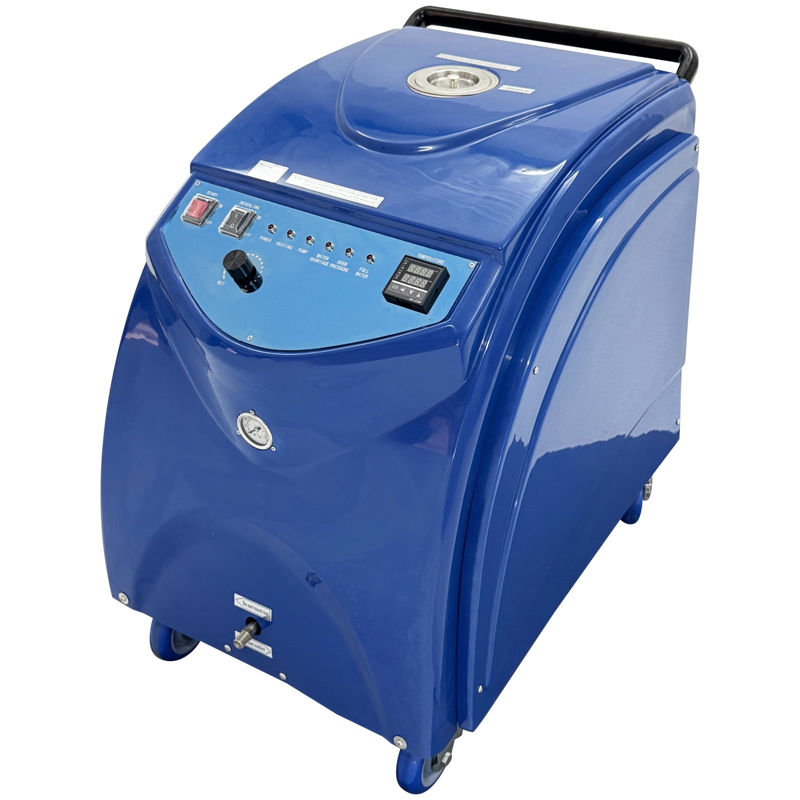 High Pressure Steam Cleaning Machine Commercial Car Washer with 18L Tank 220V 6-13 Bar Pressure 167-198℃