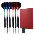 thumbnail image 3 of Hi,Fancy 6pcs Steel Tips Darts Set Professional Adults Simple Small Solid Color Indoor Game Sport Accessory Replacement, 3 of 8