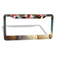 thumbnail image 2 of Chicken Funny Party Car License Plate Frame Aluminum Decorative Auto Tag License Plates Holder 2 Holes, 2 of 6