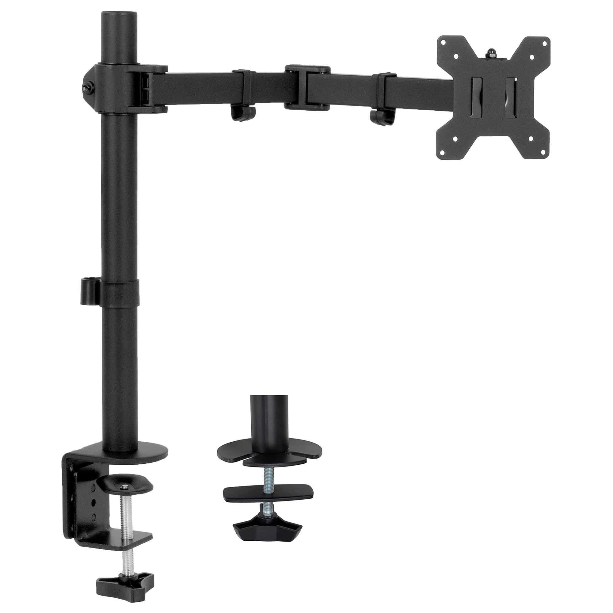 Mount-It! Single Monitor Arm Mount | Desk Stand | Full Motion 