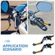 thumbnail image 3 of unbranded 1Par Manijas De Cnc Para Motocicleta Con Estilo Y Respuesta Precisa De Frenado, 3 of 6