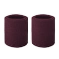thumbnail image 1 of GOGO 2 Pcs Bracelet en Tissu Éponge Bracelet Athlétique pour Gym Sports Bordeaux, 1 of 7