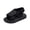 Black, variant on CYRBOKO Boys Beach Sandals, Hook&Loop Non-Slip Open Toes Breathable Kids Shoes Black Size 9 (Toddler)