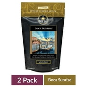 (2 pack) (2 Pack) Boca Java Boca Sunrise Medium Roast Whole Bean Coffee, 8 oz Bag