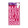 Next Style 1.5" Fuchsia Flock Athletic Iron-On, 1 Each