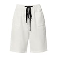 thumbnail image 7 of yillto Womens Shorts Lightweight Long Shorts for Women Casual 5 Inch Summer Loose Shorts with Pockets, 7 of 7