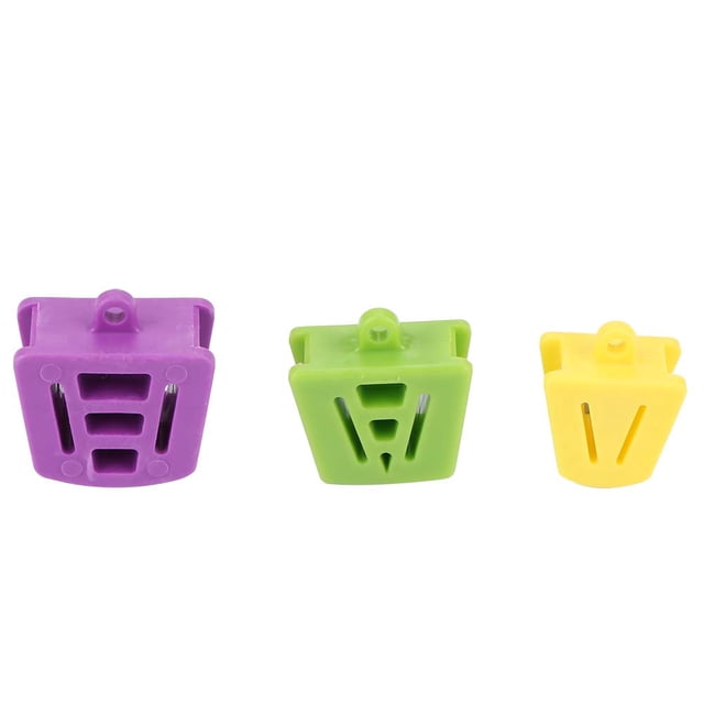 Mordedor bucal dental, 3 piezas, varios tamaños, accesorio bucal, cojín para morder la boca, estética elegante