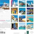 thumbnail image 4 of Graphique 2026 Greek Isles Wall Calendar - 12” x 12” - Thick Paper - Home & Office Organizer - Large Monthly Grid - 3 Languages & Marked Holidays - 4 Month Preview Page for 2027, 4 of 5