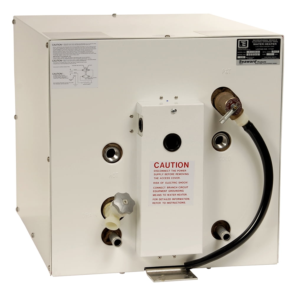 Whale Marine F1150W Whale Seaward 11 Gallon Hot Water Heater W/front Heat  Exchanger - White Epoxy - 240v - 1500w - Walmart.com