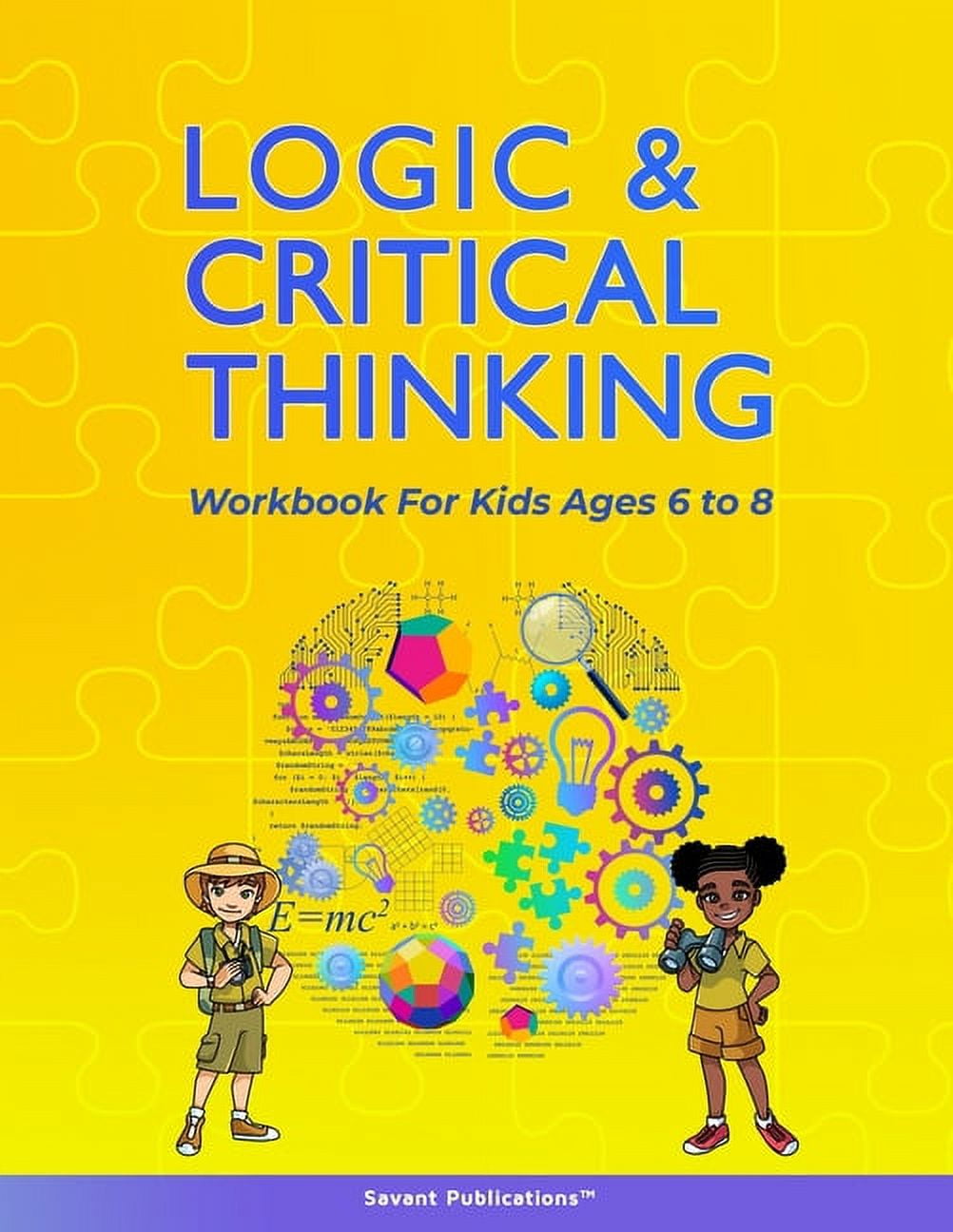 Logic Puzzles For Kids Ages 8-10: Brain Games For Clever Kids