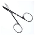 thumbnail image 2 of KUTZ (2 Pack) 3.5" (8.9 cm) Baby Safety Scissors - Rounded Curved Blades | Stainless Steel Design | Safely Trim Tiny Fingernails & Toenails, 2 of 4