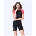 thumbnail image 3 of Pantalones de traje de neopreno Esponja de los hombres de neopreno Medias estírsas Leggings de buceo para buceo Natación Snorkeling Scuba Navegación Surfing Mujer Red M 1.5mm Advancent OD003702-10, 3 of 7