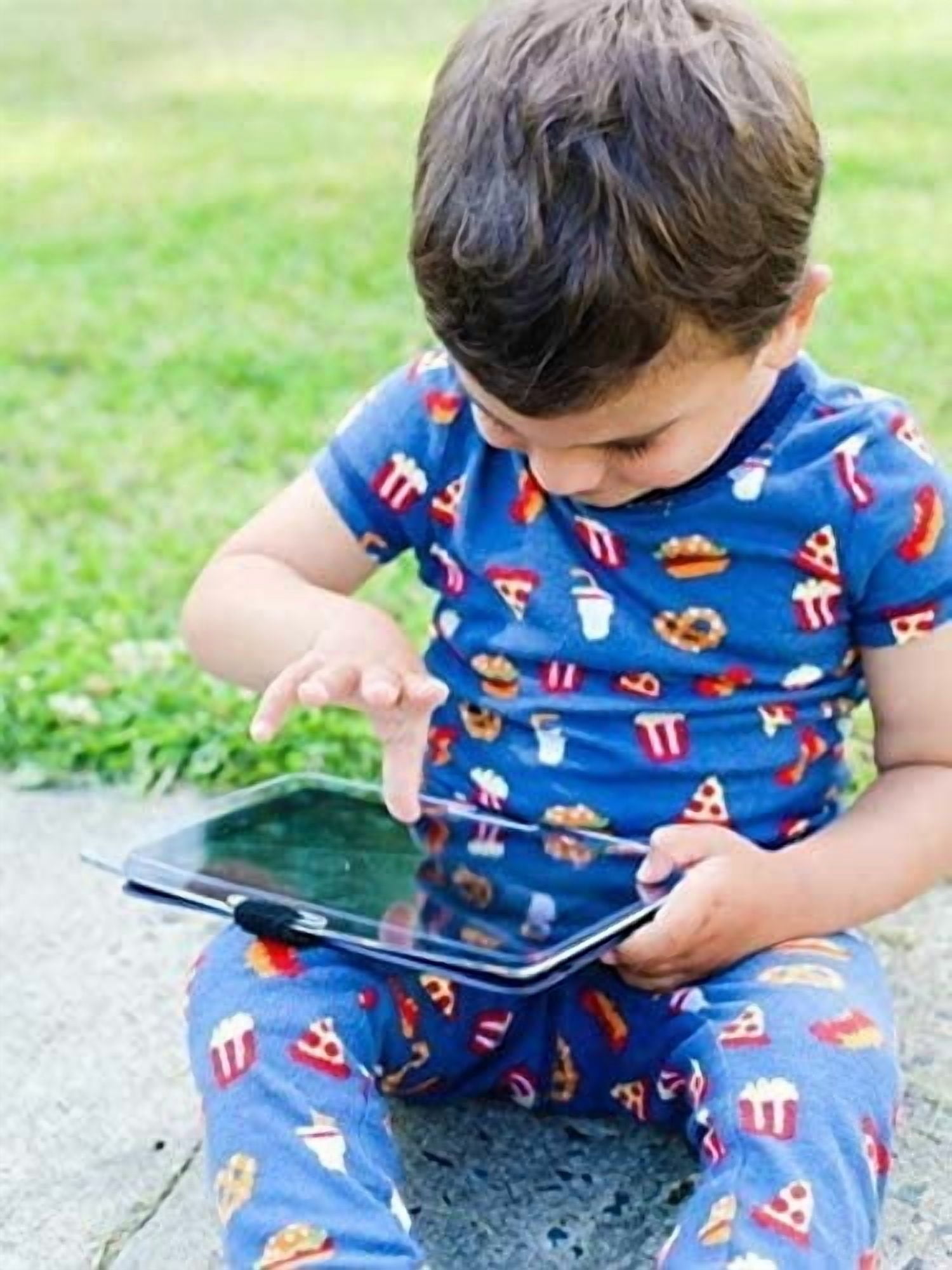 Cant Touch! Baby Anti-Touch Screen for Phone - Easily Strap This Clear Cover onto Your Phone or Device to Prevent Any Buttons from Being Pressed. Pouch and Stand Included
