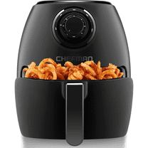Chefman TurboFry 3.6-Quart Air Fryer, Dishwasher Safe Basket, 60 Minute Timer, Black