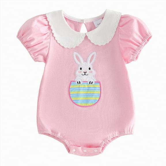 JUMEYU Bodysuit Toddler Girls Baby Girls Bodysuit Baby Clothes Baby Gifts - Baby Bodysuit 0 3 6 9 12 18 24 Months (Red,0-3 Months)