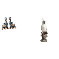 thumbnail image 1 of Figura de elefante,Figuras de elefantes,estatuas,adornos de animales,Escultura coleccionable para dormitorio,decoración del hogar,regalo.,Figura de escritorio,Figura de loro para, 1 of 8