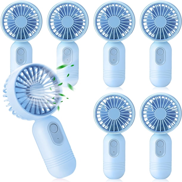 Mini ventilador portátil Rossesay Handheld de 3 velocidades recargable por USB