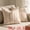 Pink, variant on Unique Bargains 2Pcs Textured Frayed Striped Throw Pillow Covers Light Blue 18"x18"
