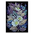thumbnail image 1 of Kits de pintura de diamantes con diseño floral luminoso para adultos, manualidades y decoración del hogar., 1 of 5