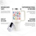 thumbnail image 3 of Auntie Gift Ideas, Aunt Gifts from Niece, Nephew - Cool Aunt Gift for Aunt to Be, Auntie, New Aunt, Promoted to Aunt Gifts - Birthday, Mothers Day, Christmas Gift for Aunt - 40oz Tumbler W Lid Straw, 3 of 7