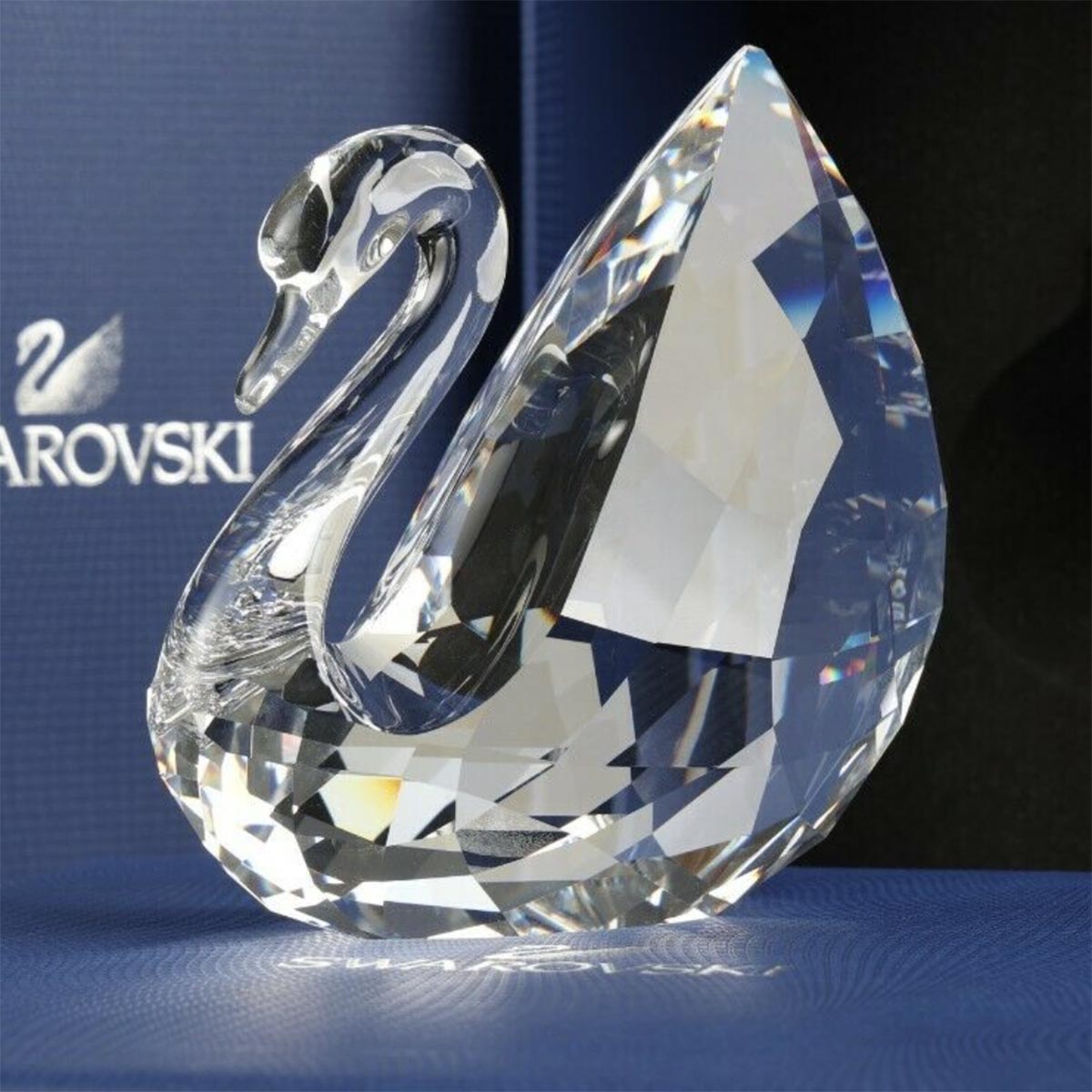 Swarovski 5215972 Swan Large Clear Crystal Decoration Figurine