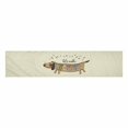 thumbnail image 2 of MKHERT Cartoon Dog Lets Walk Together Table Runner For Wedding Party Decoration Kitchen Decor Decoration 14x72 inch, 2 of 2