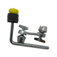 thumbnail image 4 of Bunblic Cymbal Extension Mount Clamp Cymbal Arm Stability Attachment Quick Release L Rod Adjust Clamp for Professional Artist Yellow, 4 of 8
