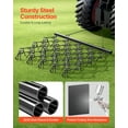 thumbnail image 2 of VEVOR Drag Harrow 5.8 x 4.8 ft Chain Harrow ATV Lawn Rake for Landscape Leveling, 2 of 9